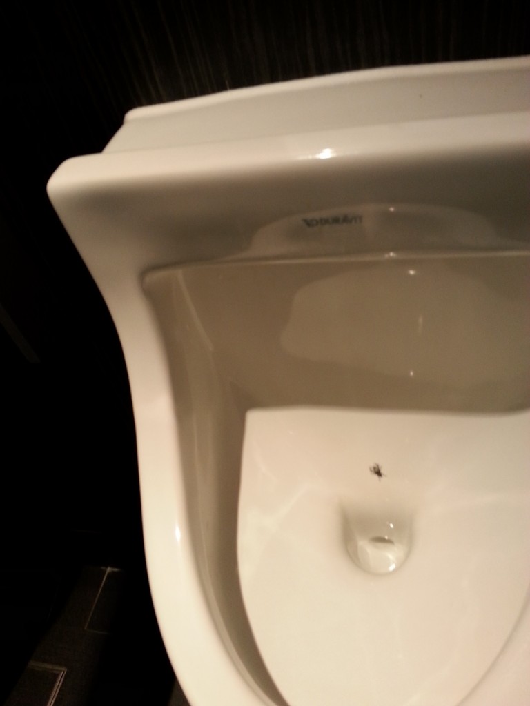 What do charities and flies in urinals have in common?