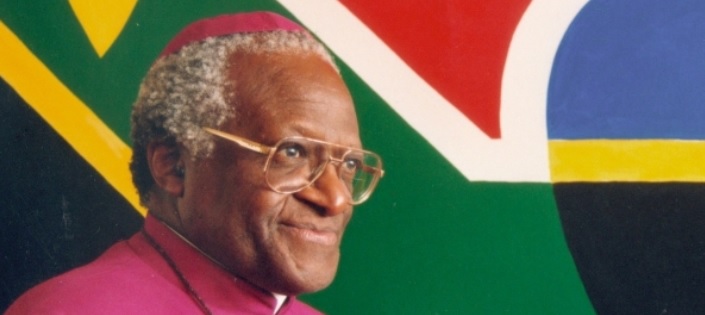 Doing the Hokey Cokey with Archbishop Desmond Tutu