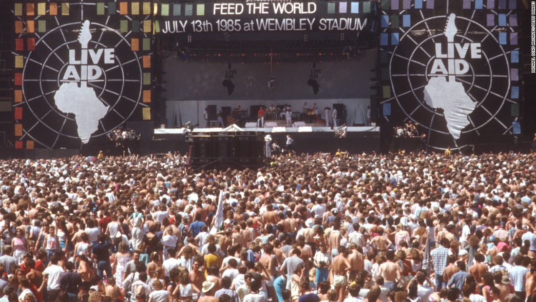 There’s a world outside your window! Live Aid lessons