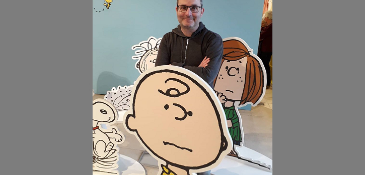 Me with Peanuts characters