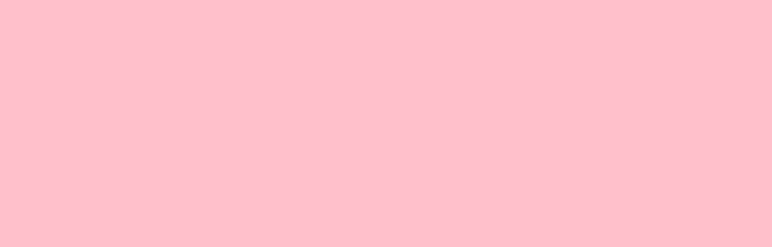 This blog is brought to you by the colour pink