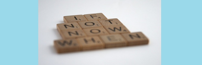 "If not now when?"