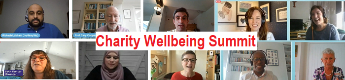 speakers at charity wellbeing summit