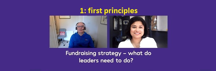 Fundraising Strategy: what do leaders need to do? Blog 1: first principles